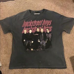 Backstreet boy band T-shirt wide fit medium